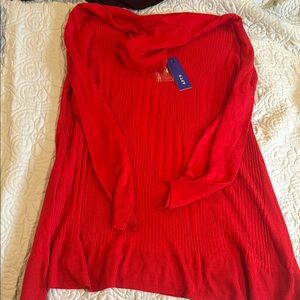 Red Sweater by APT 9 BRAND NEW WITH TAGS